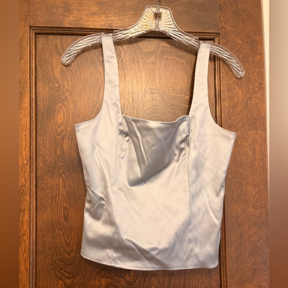 Abercrombie and Fitch silver tank top